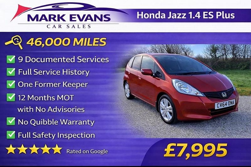 Used Honda Jazz ES 2014 Red Hatchback