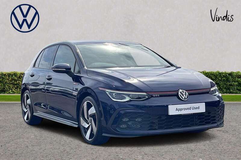 Blue Used 2021 VW Golf VIII GTI Hatchback | £25,554 (Good price) - Image 1/3