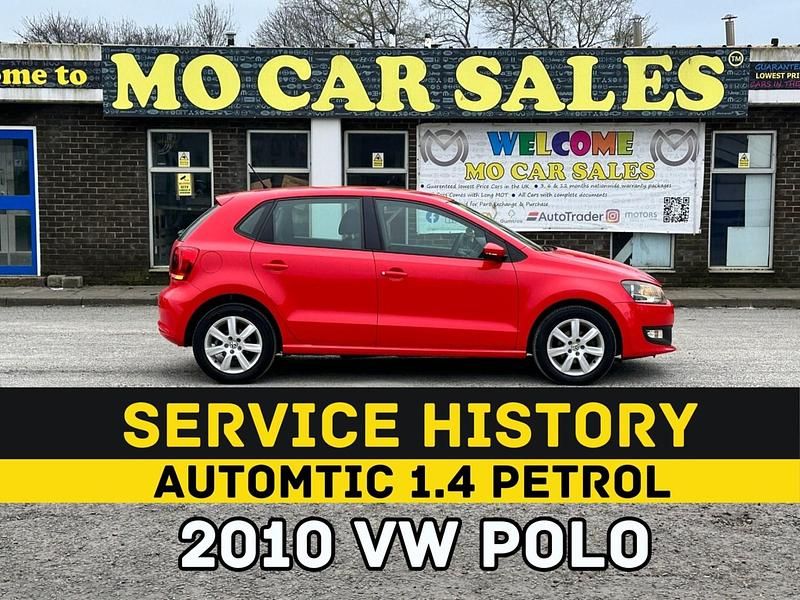 Used VW Polo SE 85 HP (62 kW) 2010 Red Hatchback