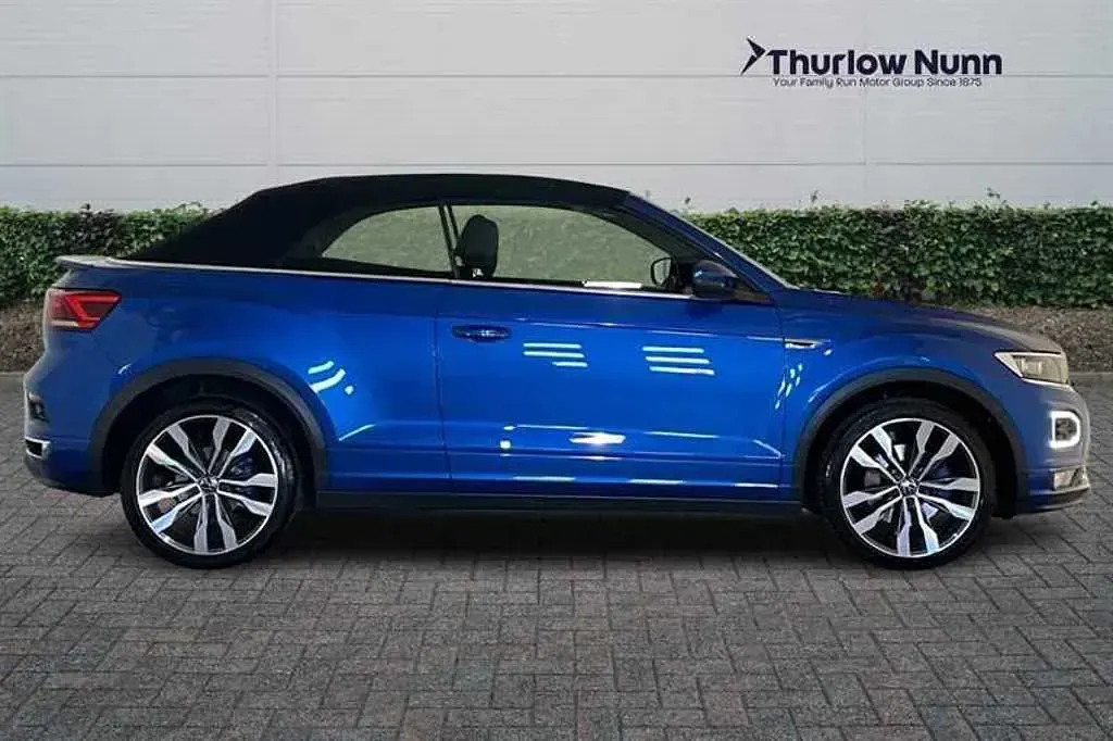 Used VW T-Roc R-line 150 HP (110 kW) 2022 Blue SUV
