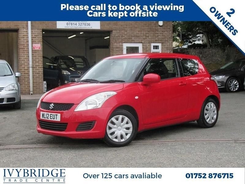 Red Used 2012 Suzuki Swift Hatchback | £2,995 (Fair price) - Image 1/2