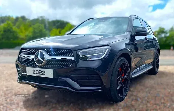 Used Mercedes GLC220 AMG Line Premium 194 HP (142 kW) 2022 Black SUV