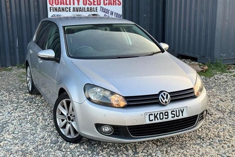 Silver Used 2009 VW Golf VI GT Hatchback | £2,490 (Good price) - Image 1/1
