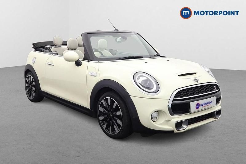 White Used 2019 Mini Cooper S Cabriolet Exclusive Cabriolet | £15,099 (Fair price) - Image 1/4