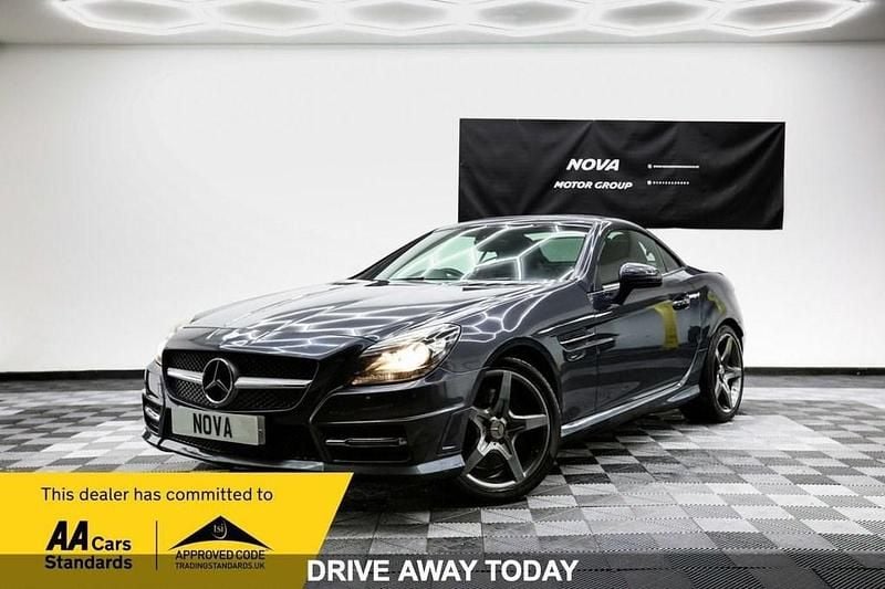 Grey Used 2012 Mercedes SLK200 AMG Cabriolet | £7,999 (Fair price) - Image 1/4