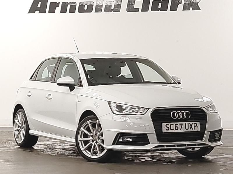 White Used 2018 Audi A1 S-Line Hatchback | £10,498 (Fair price) - Image 1/4