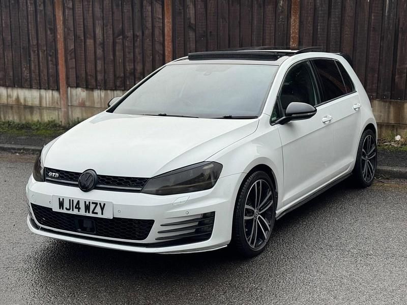 Used VW Golf VII GTD 2014 White Hatchback