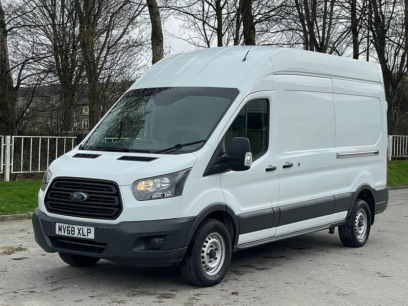 Used Ford Transit 130 HP (95 kW) 2018 White Van
