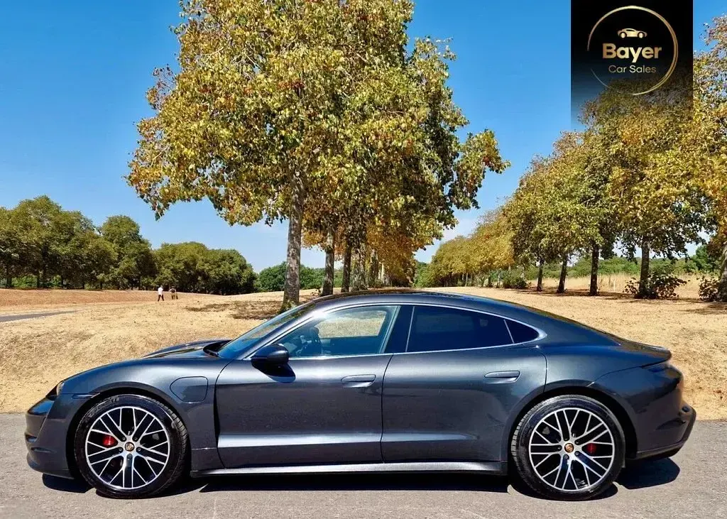 Used Porsche Taycan Performance Package 419 kW (571 HP) 2021 Grey Sedan