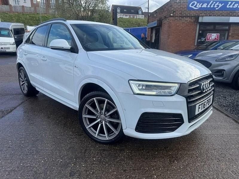 Used Audi Q3 S-line plus 184 HP (135 kW) 2016 White SUV