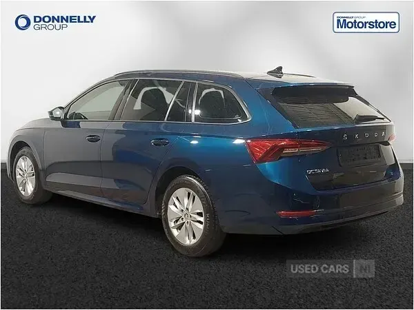 Used Skoda Octavia SE Technology 116 HP (85 kW) 2023 Blue Estate