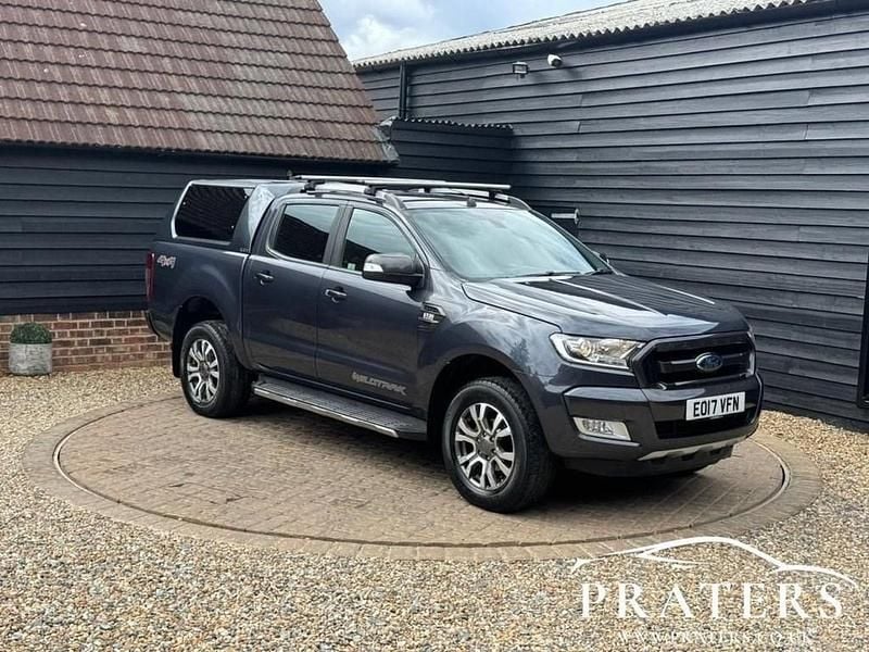 Grey Used 2017 Ford Ranger Wildtrack Pickup | £15,000 (Fair price) - Image 1/4