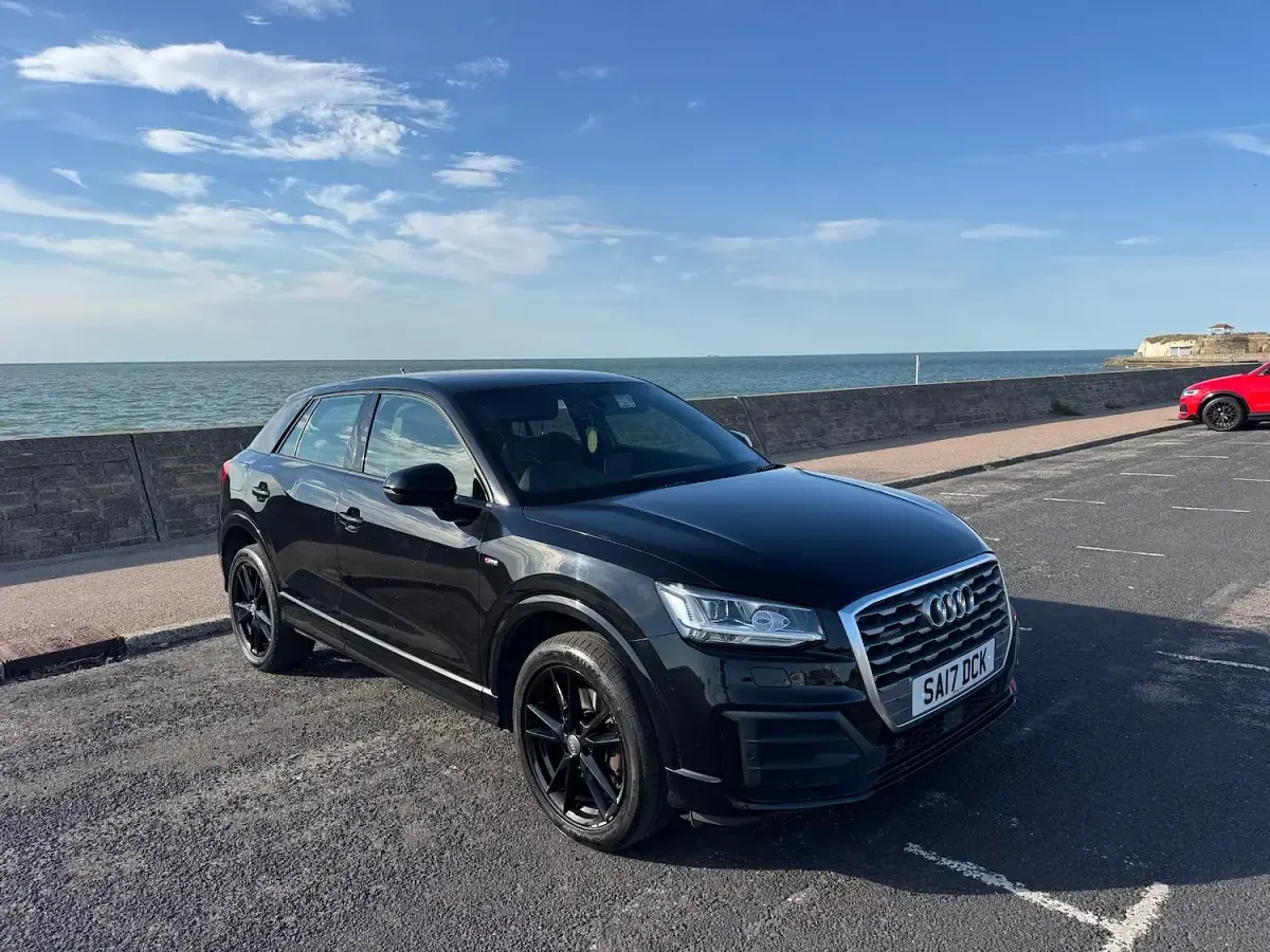 Used Audi Q2 S-Line 150 HP (110 kW) 2017 Black SUV