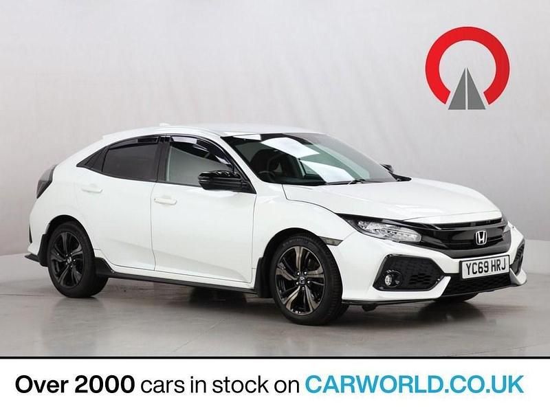 Used Honda Civic Sport 182 HP (133 kW) 2019 White Hatchback