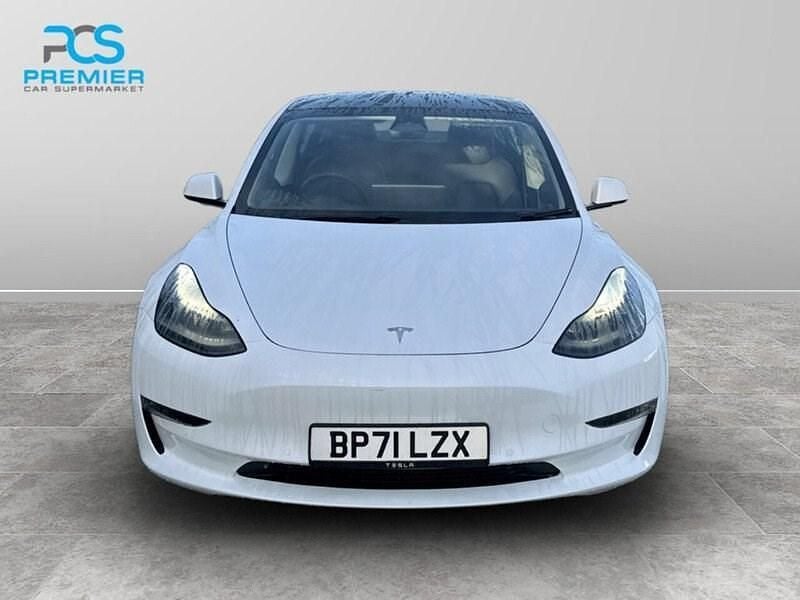 Used Tesla Model 3 Long Range AWD 366 kW (498 HP) 2022 White Sedan