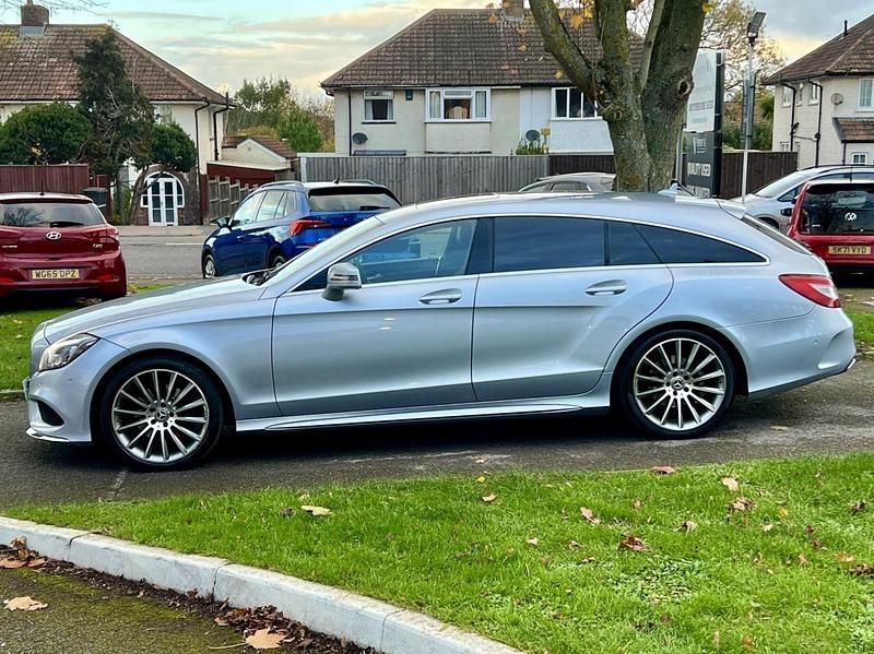 Used Mercedes CLS220 AMG line 2017 Silver Estate