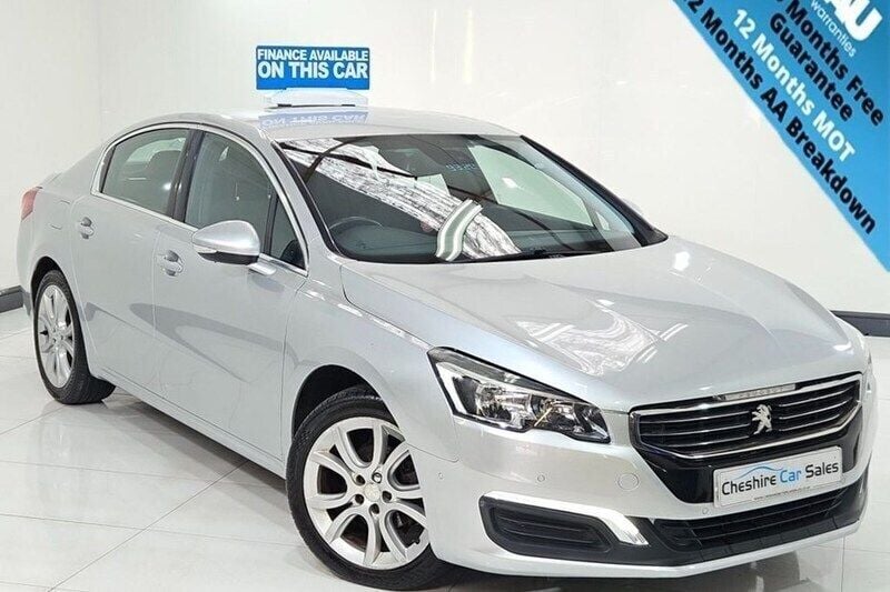 Silver Used 2015 Peugeot 508 Active Sedan | £5,895 (Super price) - Image 1/1