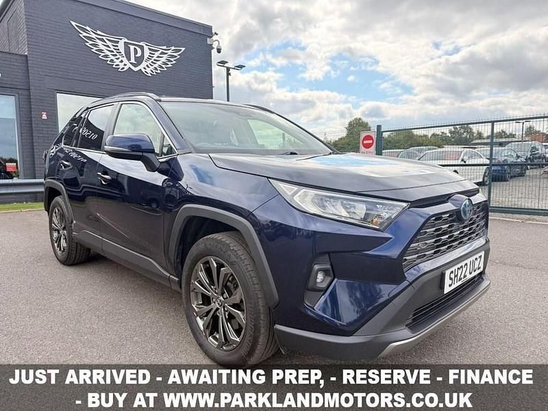 Blue Used 2022 Toyota RAV4 Design SUV | £18,495 (Super price) - Image 1/4