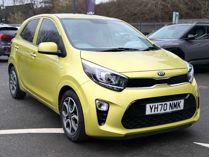 Used Kia Picanto 2020 Lime green Hatchback