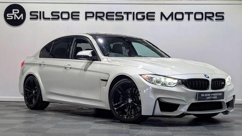 White Used 2017 BMW M3 Competition Edition Sedan | £21,995 (Good price) - Image 1/4