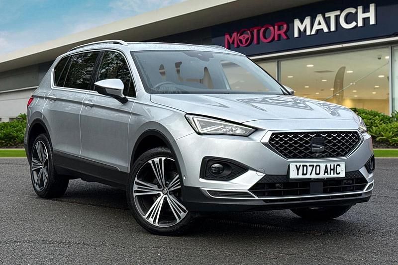 Silver Used 2020 Seat Tarraco XCELLENCE Lux SUV | £17,851 (Good price) - Image 1/4