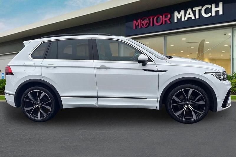 Used VW Tiguan R-line 150 HP (110 kW) 2022 White SUV