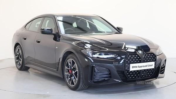 Black Used 2025 BMW 420 M Sport Coupe | £40,950 (Good price) - Image 1/4