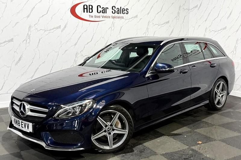 Used 2018 Mercedes C250 AMG Line Premium Plus Estate | £12,699 (Good price) - Image 1/1
