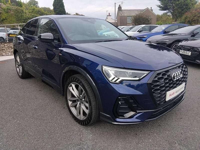 Blue Used 2022 Audi Q3 Black Edition SUV | £31,495 (A bit pricey) - Image 1/4