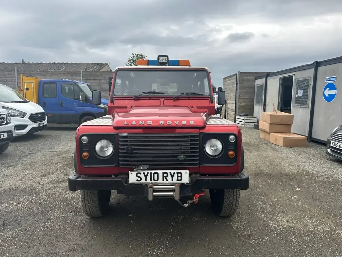 Used Land Rover Defender 2010 Red Estate