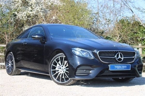 Black Used 2017 Mercedes E400 AMG Line Premium Plus Coupe | £23,995 (Fair price) - Image 1/1