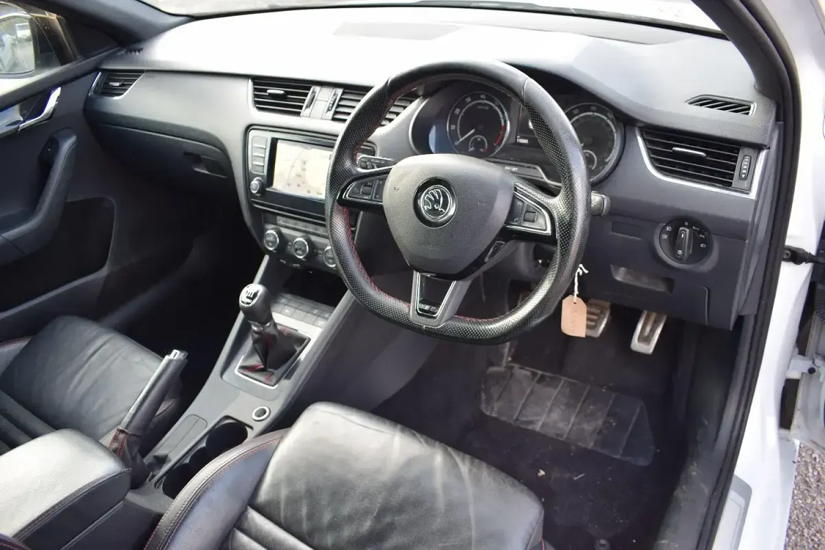 Used Skoda Octavia vRS 2016 White Estate