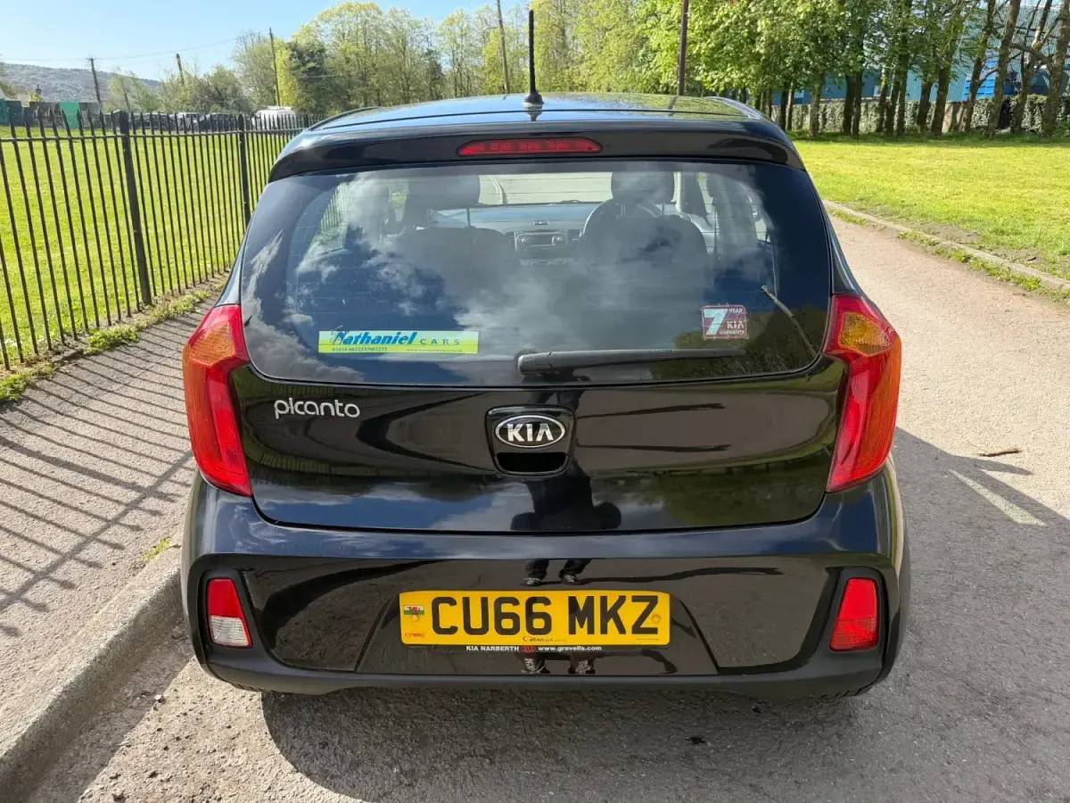 Second-hand Kia Picanto Air 66 CP (48 kW) 2016 Negru Hatchback