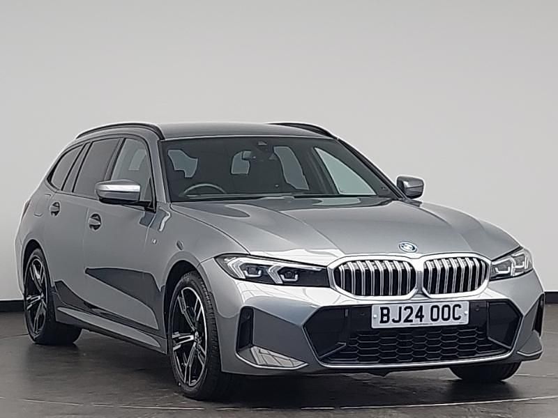 Grey Used 2024 BMW 330e M Sport Estate | £30,898 (Good price) - Image 1/4
