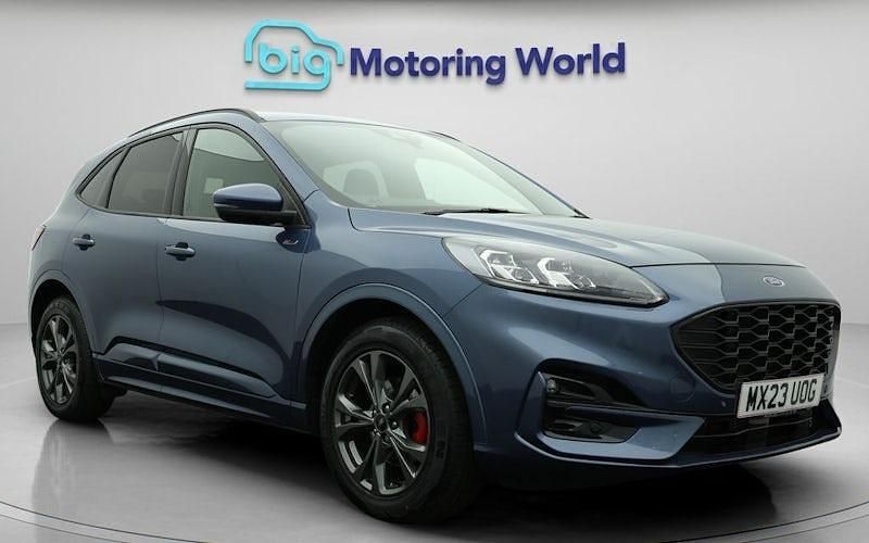 Blue Used 2023 Ford Kuga ST-Line SUV | £18,300 (Good price) - Image 1/4