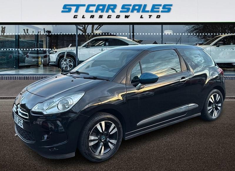 Black Used 2017 DS Automobiles DS3 Chic Hatchback | £4,290 (Super price) - Image 1/4