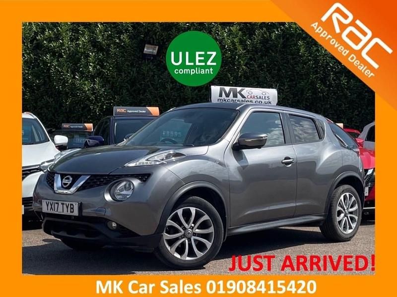 Grey Used 2017 Nissan Juke Tekna SUV | £7,595 (Fair price) - Image 1/3