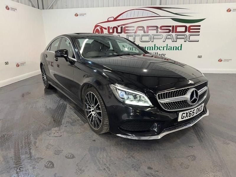 Black Used 2015 Mercedes CLS220 AMG line Coupe | £13,199 (Fair price) - Image 1/4
