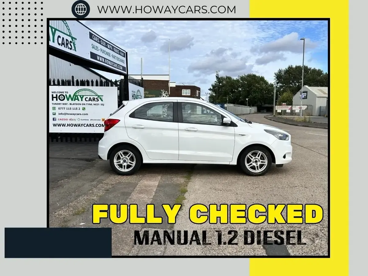 Used Ford Ka Plus Zetec 2017 White Hatchback