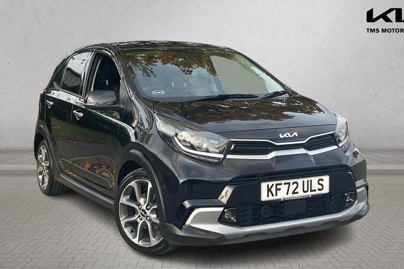 Used Kia Picanto X-Line 67 HP (49 kW) 2022 Black Hatchback