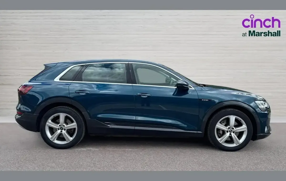Used Audi e-tron Advanced 230 kW (313 HP) 2020 Blue SUV