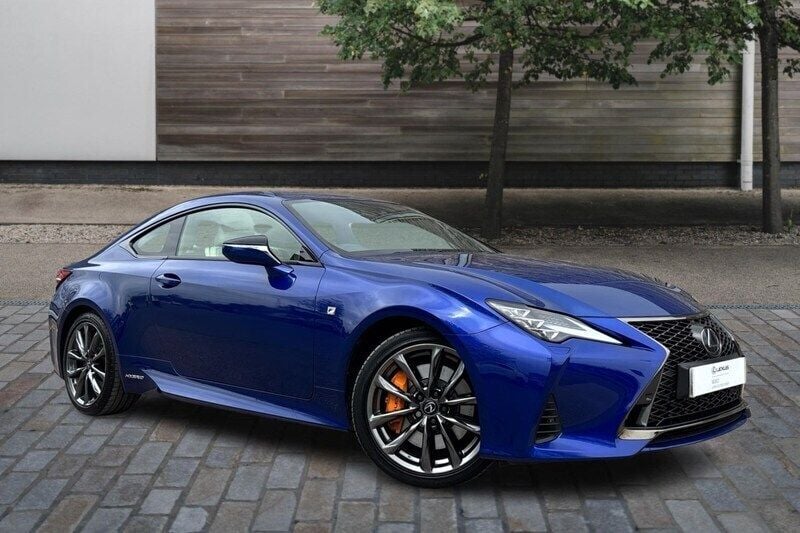 Blue Used 2020 Lexus RC300h Sport Line Coupe | £29,991 - Image 1/4