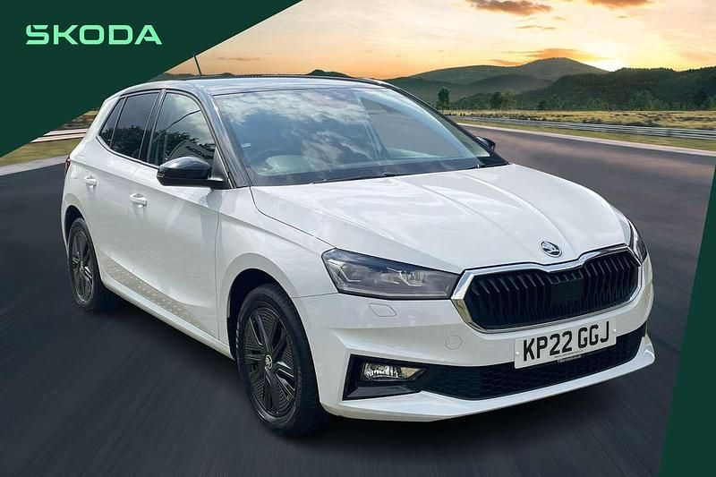 White Used 2022 Skoda Fabia Colour Edition Hatchback | £13,945 (Fair price) - Image 1/4
