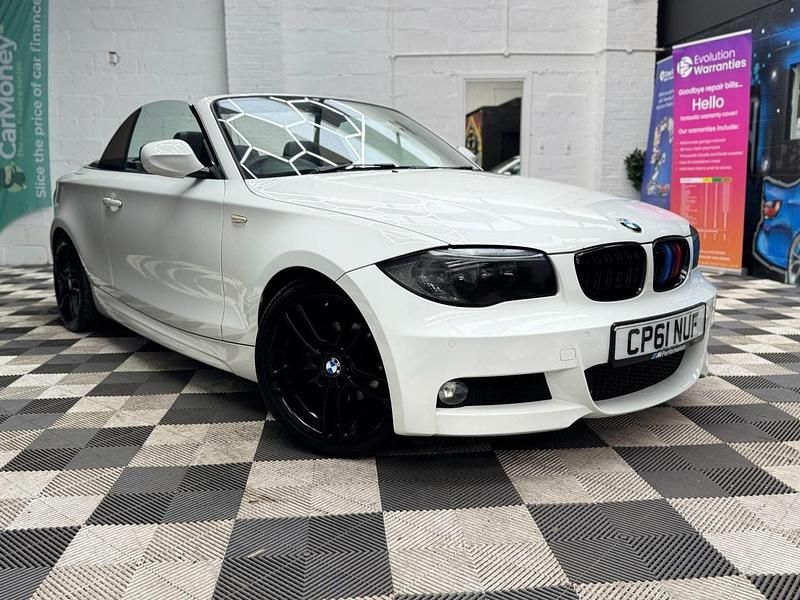 Used BMW 118 Cabriolet M Sport 2012 White Cabriolet