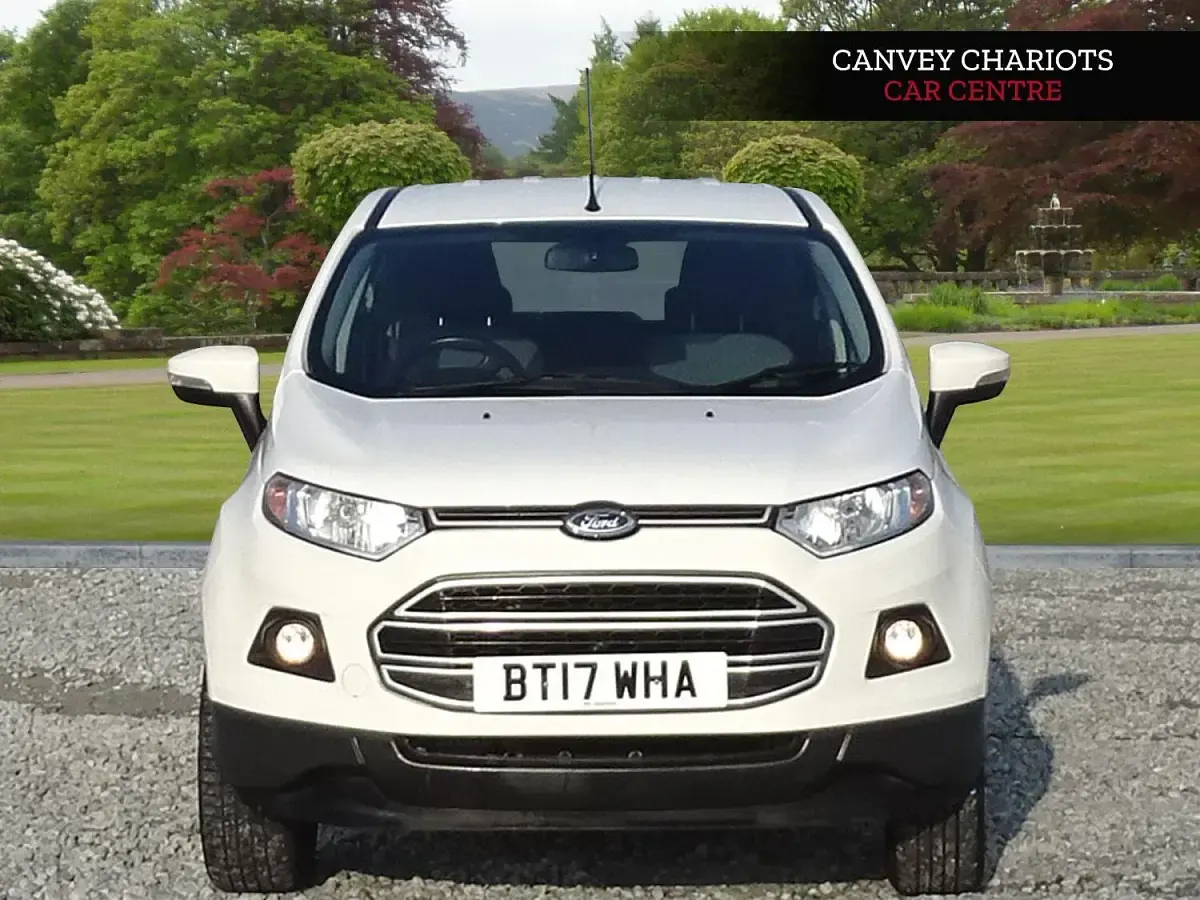 Used Ford Ecosport Zetec 2017 White SUV