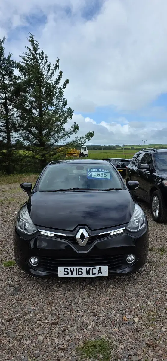 Used Renault Clio Dynamique 75 HP (55 kW) 2016 Black Hatchback