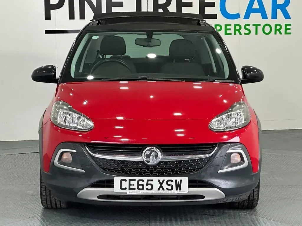 Used Vauxhall Adam Rocks 115 HP (84 kW) 2015 Red Hatchback