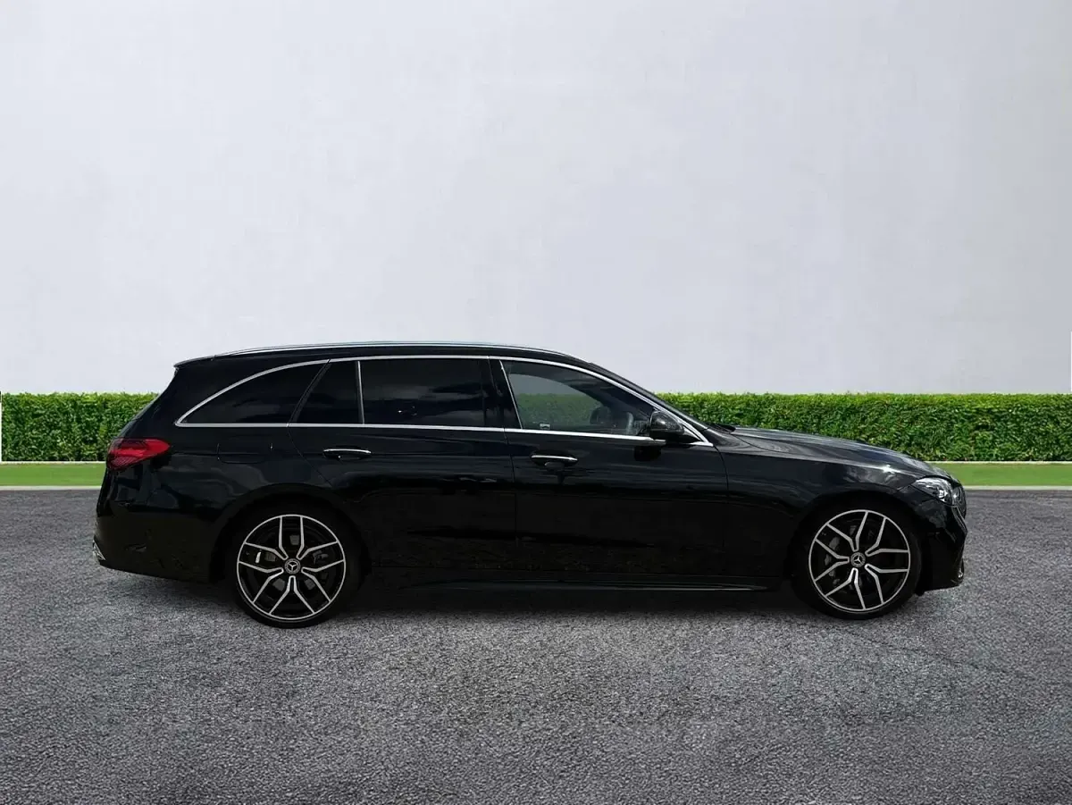 Used Mercedes C300e AMG Line Premium 2025 Black Estate
