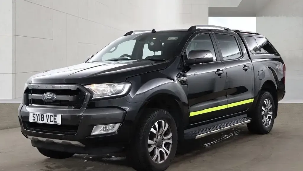 Used Ford Ranger Wildtrack 200 HP (147 kW) 2018 Black Pickup