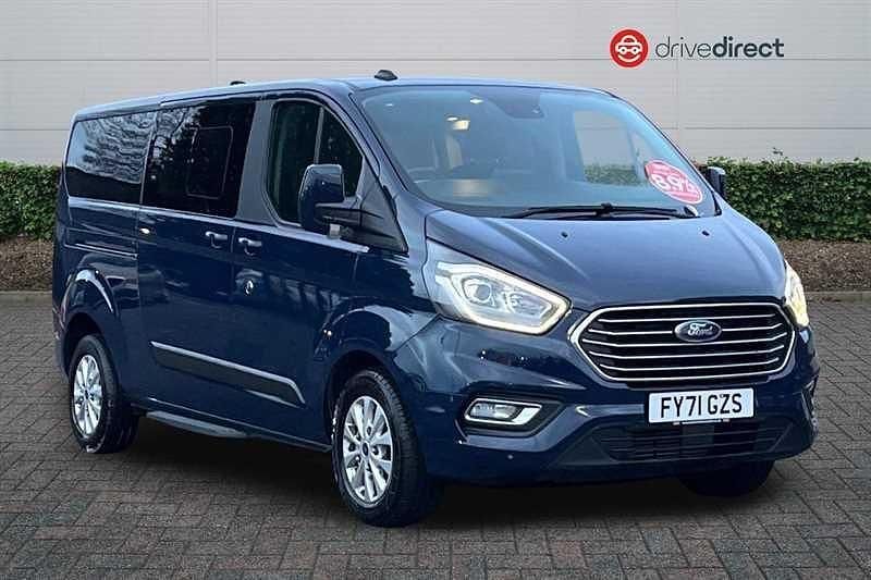 Blue Used 2021 Ford Tourneo Zetec MPV | £23,486 (A bit pricey) - Image 1/4